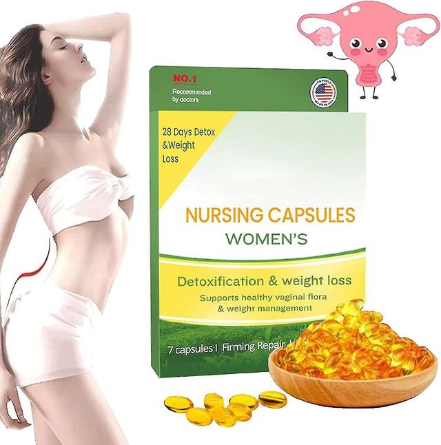 Ultraslim Natural Detox Slimming Capsules, Ultraslim Detox Capsules, Instant Anti-itch Detox Tighten Nourish Vagina For Women 7pcs on Productcaster.