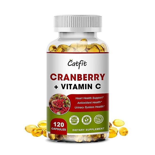 Hikig Nature & Organic Cranberry Extract Antioxidant Supports Urinary System / Bladder function Diuresis Vitamin C Health Food 120pcs on Productcaster.