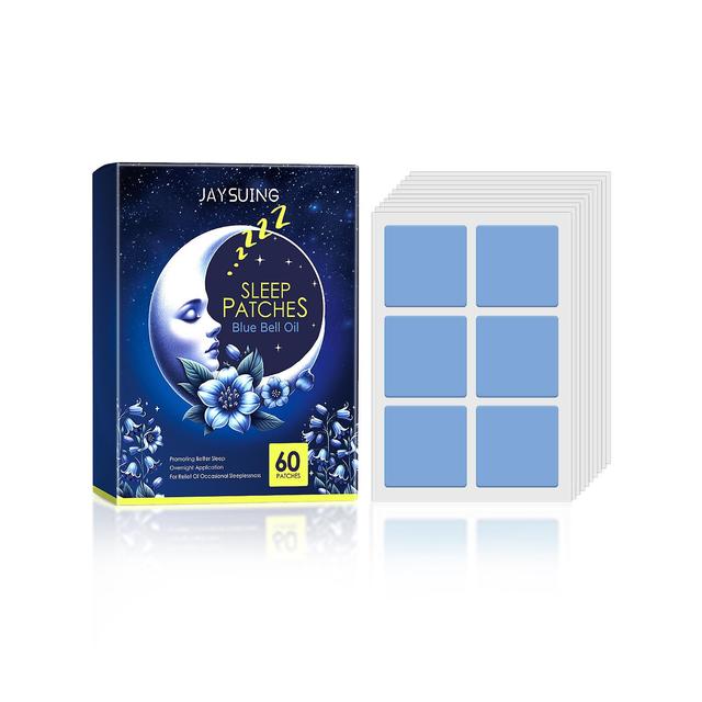 Pusili Sleep Patches, Sleep Aid Patch Natural Sleep Support Patches Help Deep And Fast Sleep, Deep Sleep Patches for a Better Sleep -60pcs Blue Bel... on Productcaster.