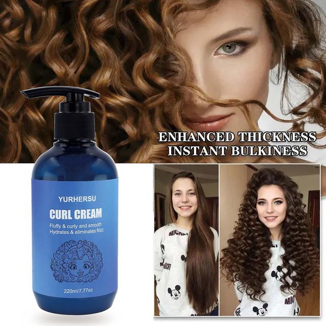 Flye Curl Styling Cream For Men And Women To Increase The Hair Thickness Hair Volume Feeling 220g FLYE3628 A Free Size on Productcaster.