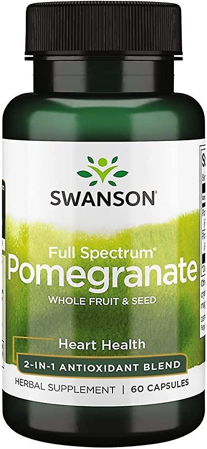 Swanson Full Spectrum Romã Whole Fruit & Seed 60 Capsule on Productcaster.