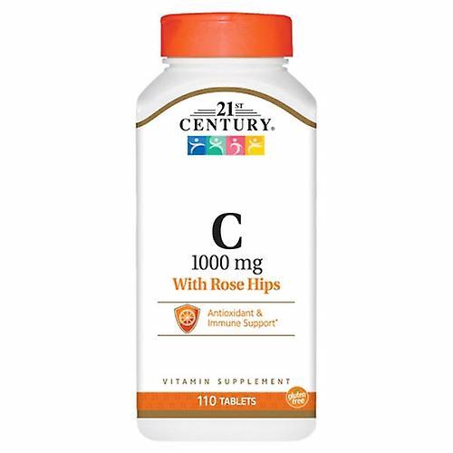 21st Century 21e eeuw vitamine C met rozenbottels, 1000 mg, 110 tabbladen (pak van 2) on Productcaster.