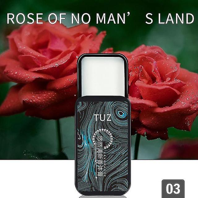 Men's Portable Solid Perfume Lady Balm Natural Fragrance Deodorant Solid Stick Rose Sland on Productcaster.