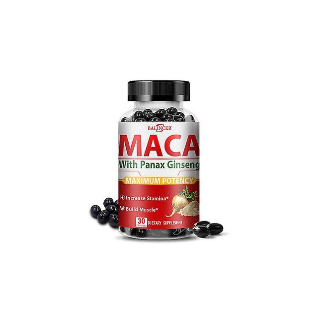 Vorallme Maca Root Supplements Can Help Increase Energy, Improve Stamina, And Improve Mood. Promotes Reproductive Health, Fights Fatigue 30 count-1... on Productcaster.