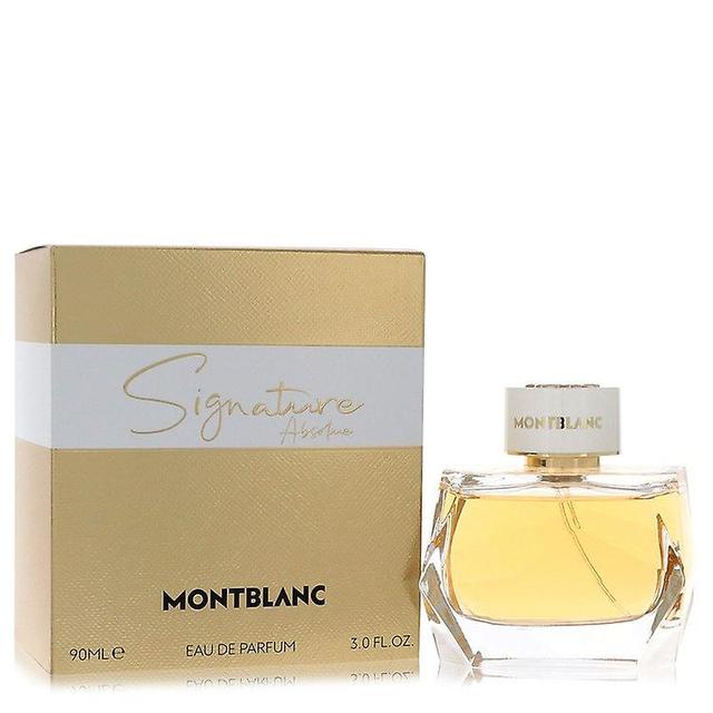 Montblanc Signature Absolue by Mont Blanc Eau De Parfum Spray - Damdofter Eau De Parfum ej tillämpligt 89 ml on Productcaster.