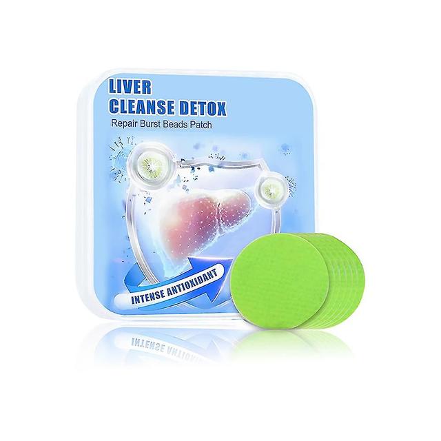 Intense Antioxidant Liver Cleanse Detox Repair Burst Beads Patch1 box with 12 stickers on Productcaster.