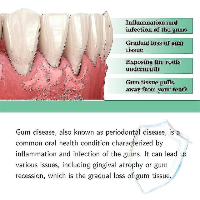 Guoguo 2x Gum Therapy Gel, Gum Regrowth For Receding Gums, Gum Regrowth -j on Productcaster.