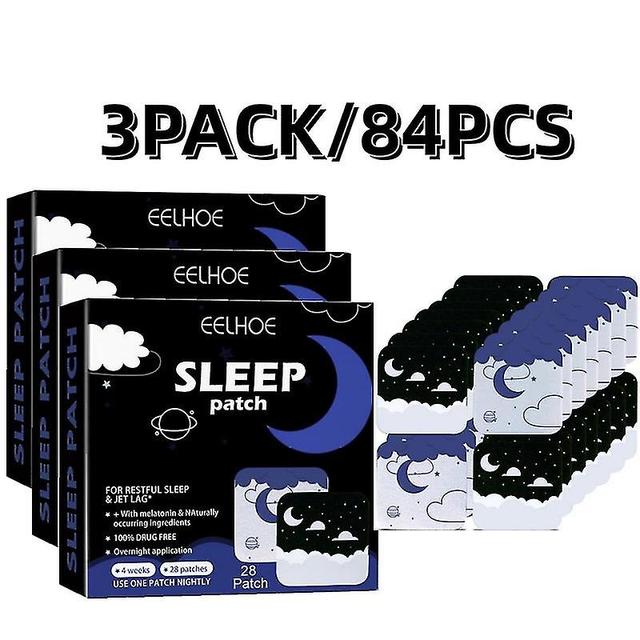 3pack Sleep Aid Patch lindre søvnløshed, irritabilitet, angst, forbedre søvnkvaliteten, forbedre søvn, søvn patch on Productcaster.