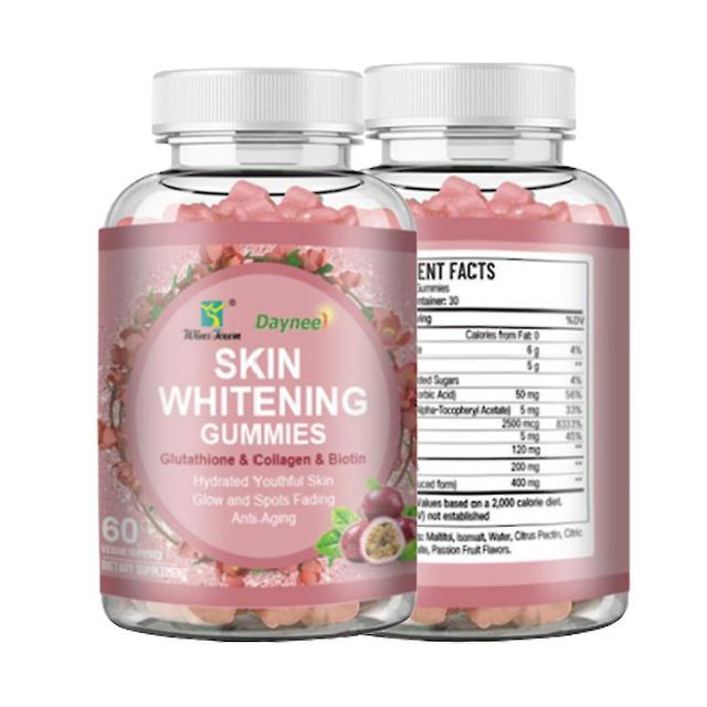 60 Glutathione Collagen Anti-aging L-glutathione Gummies Skin Whitening Food Supplement 1pc on Productcaster.