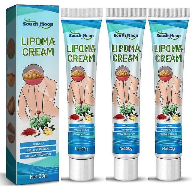 3pcs Lipoma Removal Cream Lipoma Treat Skin Swelling Delipidation Cream ZD B2 on Productcaster.