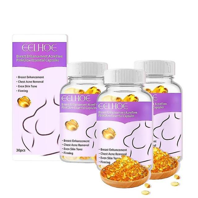 Gift House 3pcs Natural Breast Enlargement Capsules Chest Lift Firm Enhancer Care Pills Butt Breast Plump Growth Massage Boobs Bigger Sexy Body Car... on Productcaster.