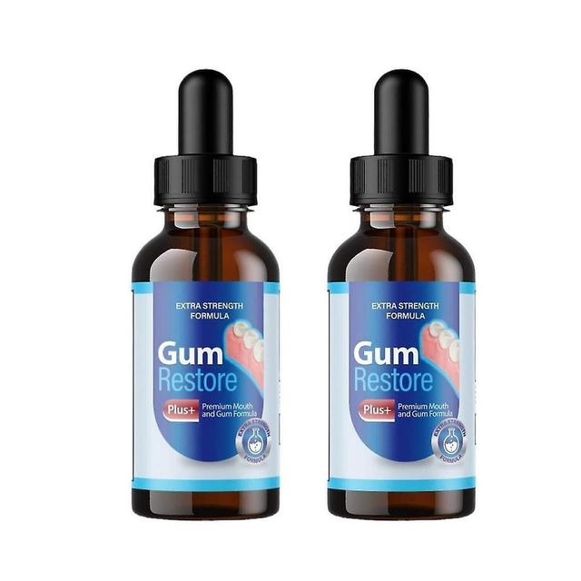 2X Gum Restore Plus - Orale druppels voor tanden, slechte adem, tandvleesherstel 30ML on Productcaster.