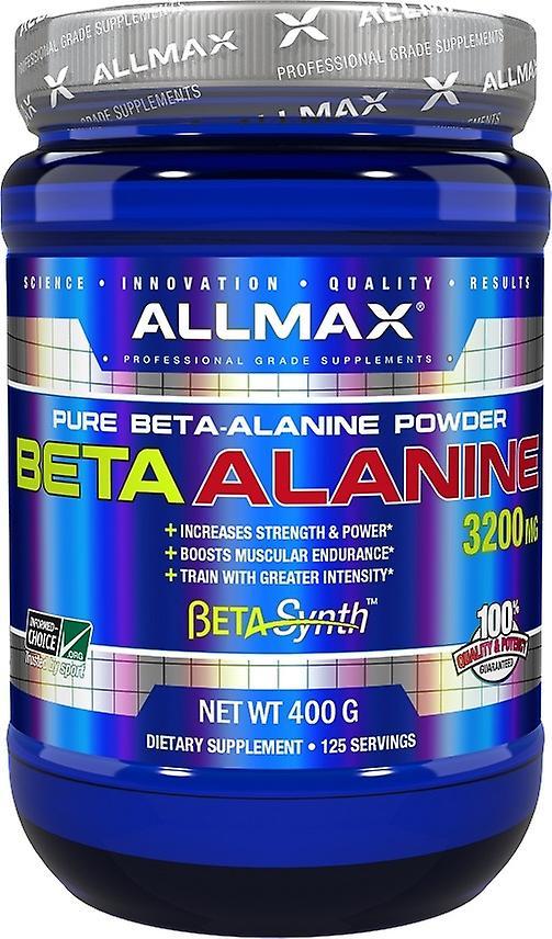 AllMax Nutrition AllMax Ernæring Beta Alanine Pulver 400 gr 480 gr on Productcaster.