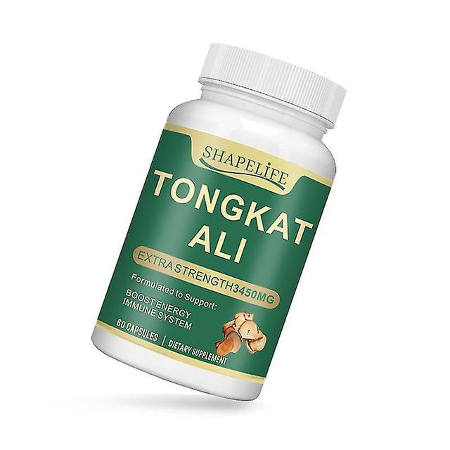 Tongkat Ali Capsules, Tongkat Ali Extract Capsules, Longjack Tongkat Ali Supplement For Men, Increase Performance, Support Lean Muscle Growth 1Bottle on Productcaster.