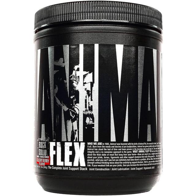 Universal Nutrition Animal Flex Powder Dietary Supplement - Cherry Berry - 369g 30 Servings on Productcaster.