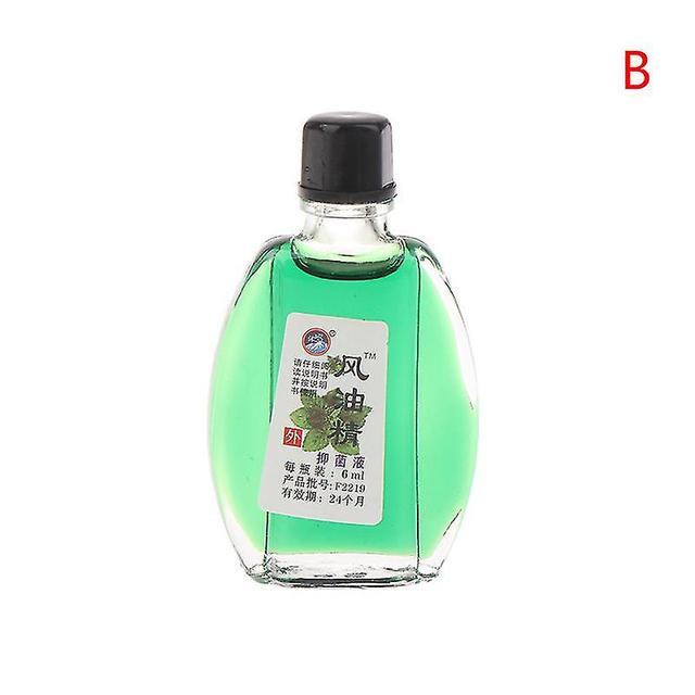 Cooling Oil Fengyoujing Refreshing Oil For Headache Mosquito Repellent New Green 6ML on Productcaster.