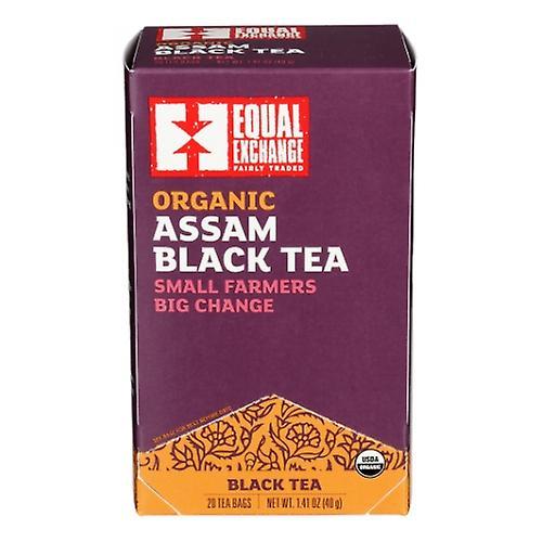 Equal Exchange Organic Assam Black Tea, 20 Bags (Case of 6) (Pack of 1) on Productcaster.