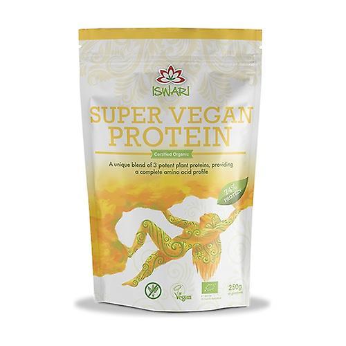 Iswari Bio super vegan superfood protein 250 g of powder (Hemp) on Productcaster.