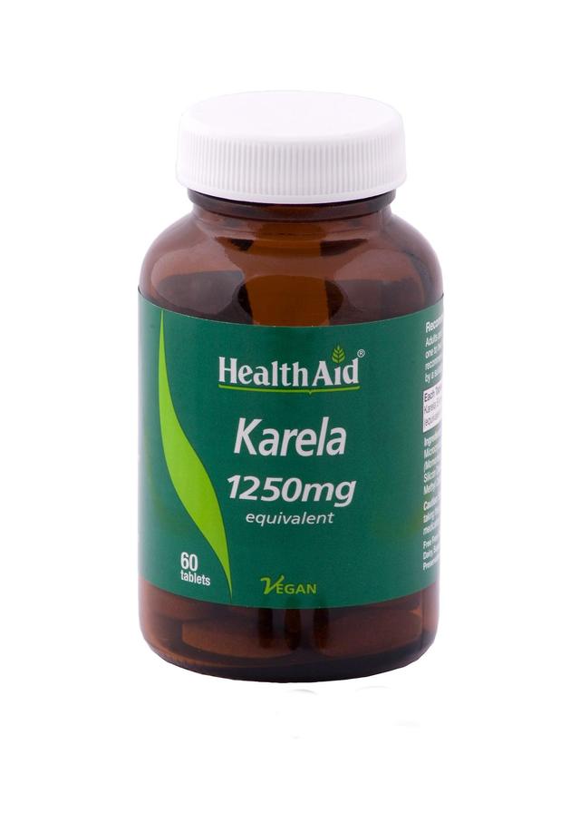 Health aid karela 1250mg 60's on Productcaster.