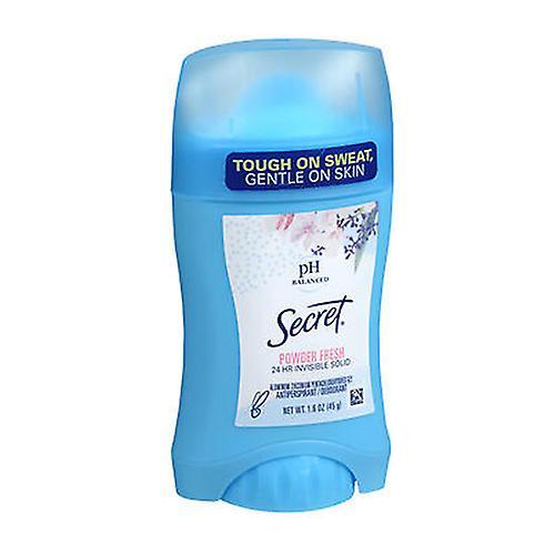 Secret Geheimes Anti-Transpirant-Deodorant Invisible Solid, Pulver Frisch 1,6 oz (Packung mit 1) on Productcaster.