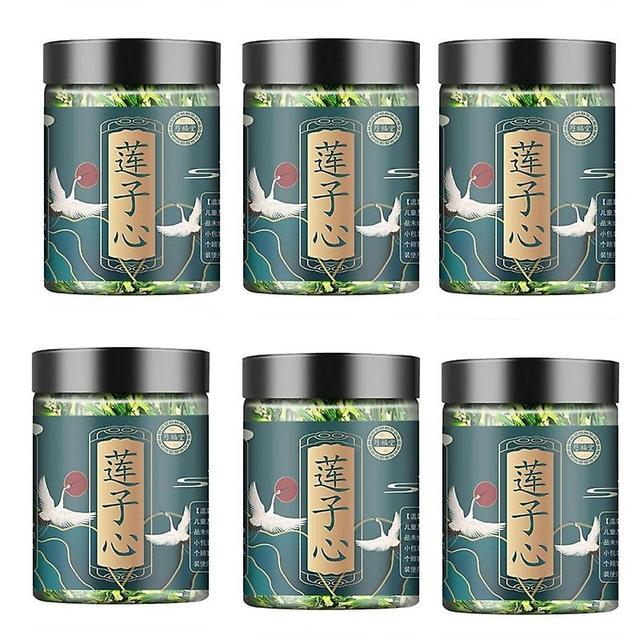 6pcs Lotus Seed Core Tea For Men,liver And Kidney Care Tea,men's Essentials Pure Chinese Herbal Tea, Dried Lotus Plumule Lotus Embryo Tea on Productcaster.