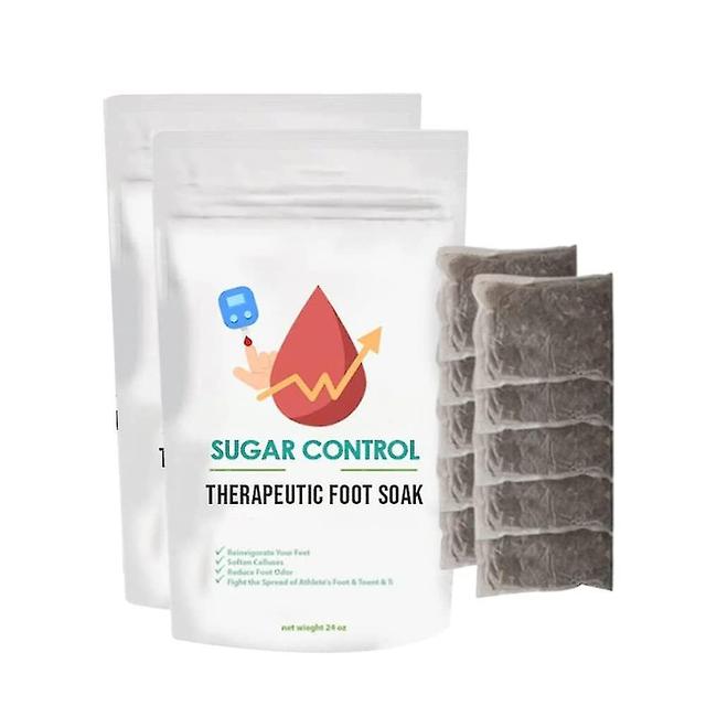 Sugar Control Therapeutic Foot Soak, Natural Detox Foot Soak Bag, Sugar Control Therapeutic Foot Soak Bag 2 sacchetti - 20pz on Productcaster.