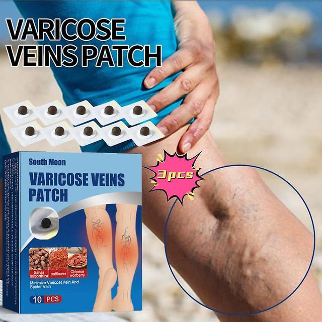 South Moon venous pill patch to relieve varicose veins, swelling and pain, leg massage and care pill patch Massage Oil1PCS) 3PCS on Productcaster.