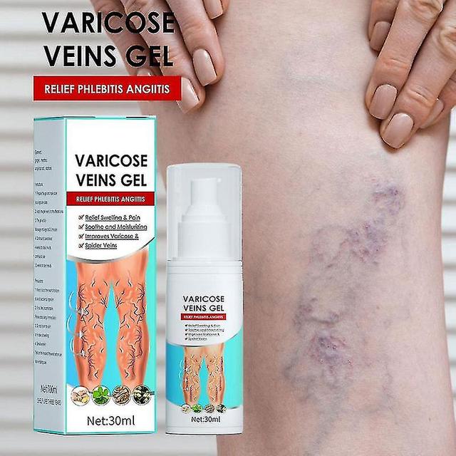 Varicose Veins Gel, Varicose Veins Cream, Varicose Vein Ointment Against Spider Veins, Varicose Vein & Soothing Massage Gel For Legs 2Pcs on Productcaster.