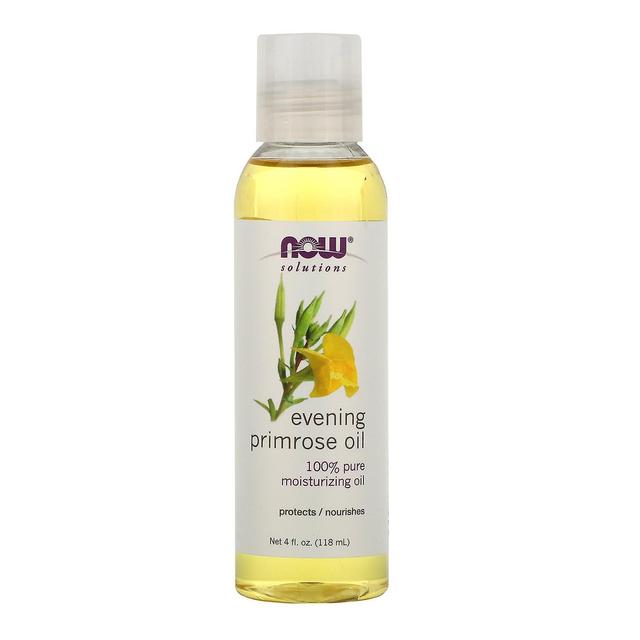 NOW Foods Agora Alimentos, Soluções, Óleo de Prímula da Noite, 4 fl oz (118 ml) on Productcaster.