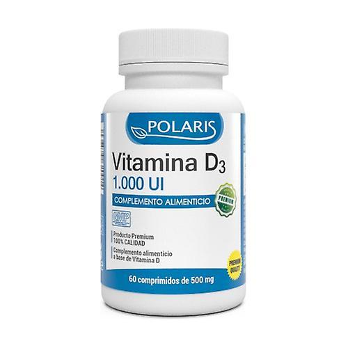 Polaris Vitamin D3 60 tablets of 500mg on Productcaster.