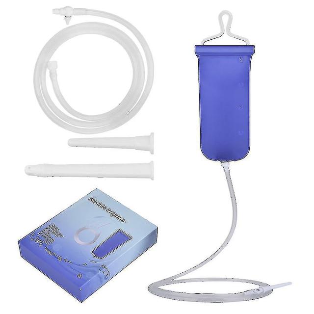 2024 Enema Bag Colon Cleanse Kit - Kit Colônico Reutilizável, Chuveiro Irrigador Enema Para Café E Água Limpeza De Cólon, Ducha Para Homens Mulheres on Productcaster.