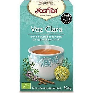 Yogi tea voz clara 17 bolsitas on Productcaster.