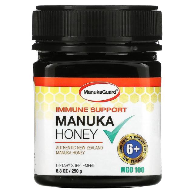 ManukaGuard, Immune Support, Manuka Honey, MGO 100, 8.8 oz (250 g) on Productcaster.