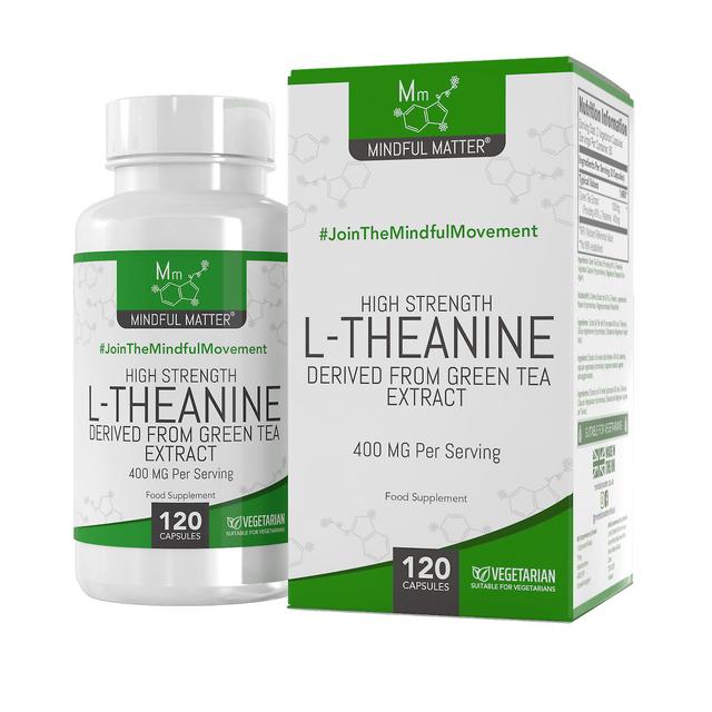 Mindful Matter L-theanine (400mg) 120 cápsulas 1 Bottle (120 Capsules) on Productcaster.