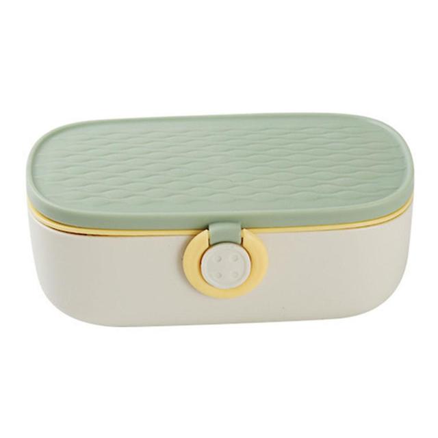 Multifunctional Sewing Kits Portable Diy Sewing Accessories Professional Threads Sewing Case Light Green on Productcaster.