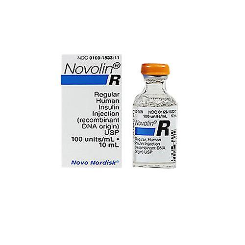 Novo Nordisk Pharma Novolin R 100, 1 Each (Pack of 3) on Productcaster.