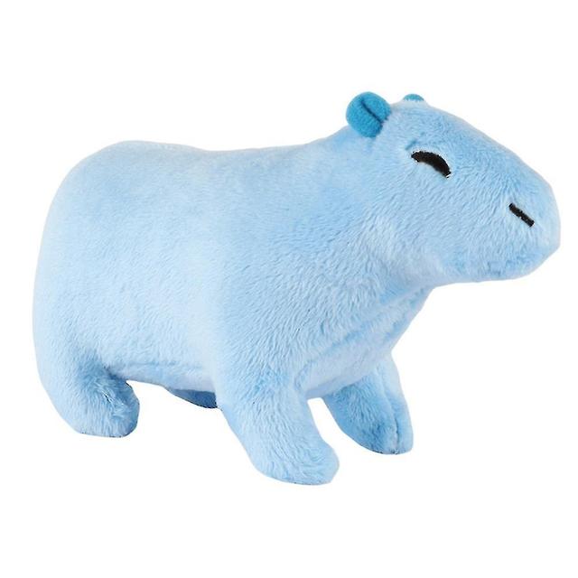 Scacv Capybara Rodents Plush Toy Super Soft Cartoon Animal Pillow Pp Cotton Filled Plush Aniamls Doll Blue 20cm on Productcaster.