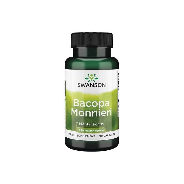 Kosttilskud Swanson Bacopa Monnieri 250 mg (90 kapsler) 6943 on Productcaster.