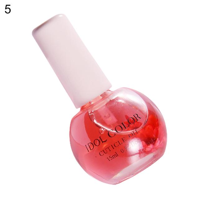 15ml Nail Softener Oil Quick Absorption Non-Irritating Plant Extracts Peach Flavor Cuticles Oil for 5 on Productcaster.