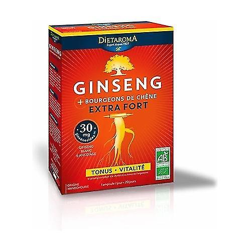 Extra strong ginseng 20 ampoules of 200ml on Productcaster.