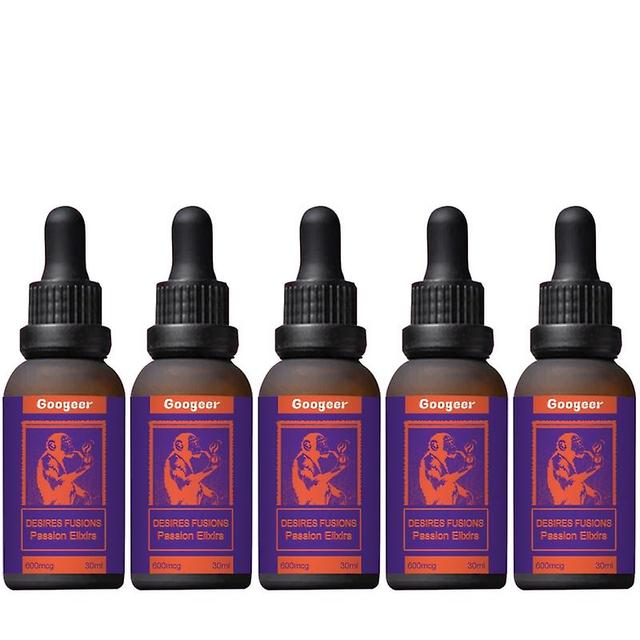 Desire Fusion Passion Elixir, Secret Happy Drops Increasing Blood Flow, Pleasurepeak Drops, Enhancing Sensitivity 5pcs on Productcaster.