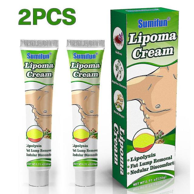 1/2pcs Lipoma Cream Lipolysis Fat Lump Removal Treatment Skin Swelling Exfoliating Ointment on Productcaster.