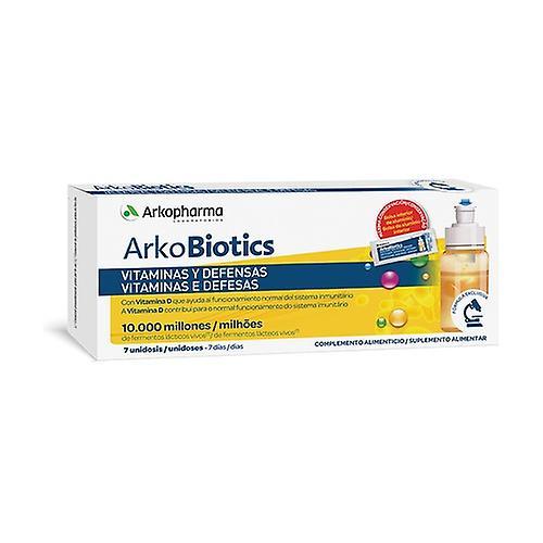 Arkopharma Arkobiotics Vitamins and Defenses Adults 7 units on Productcaster.