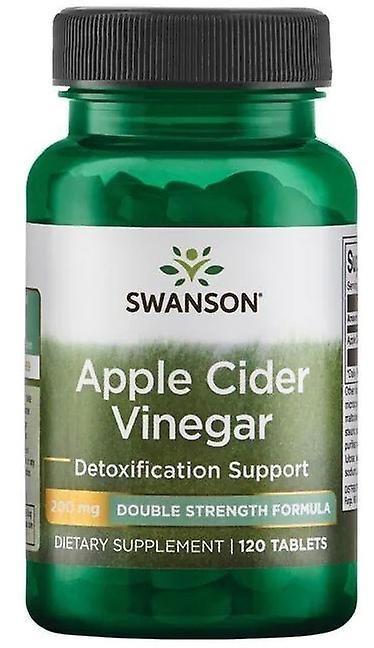 Swanson Apple Cider Eddik 200 mg 120 Tabletter on Productcaster.