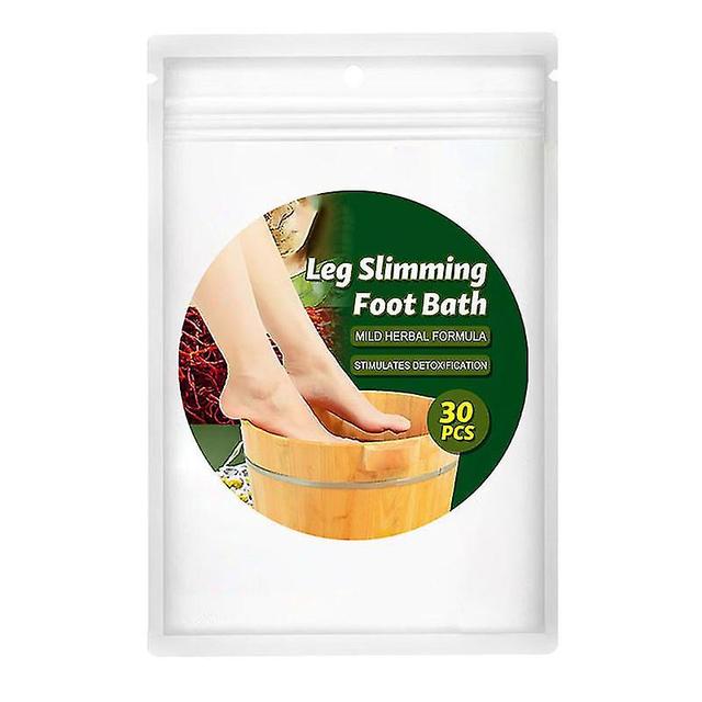 Qisheng Wormwood Foot Bath Bag Turmeric Lymphatic Detox Foot Soak Bag Dispelling Cold 30pcs on Productcaster.