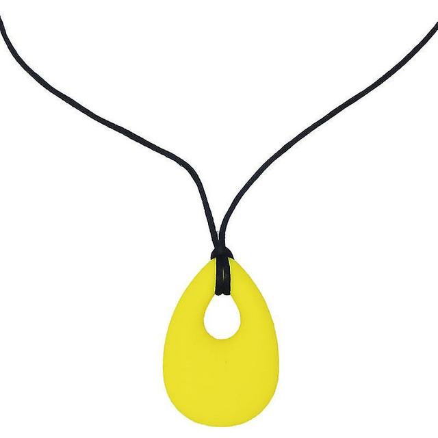 Autism Chew Necklace - Children's Baby Chew Sensory Chews Yellow on Productcaster.