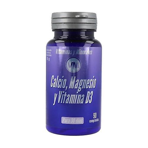 Ynsadiet Calcium, Magnesium and Vitamin D3 + Organic Silicon 90 tablets on Productcaster.