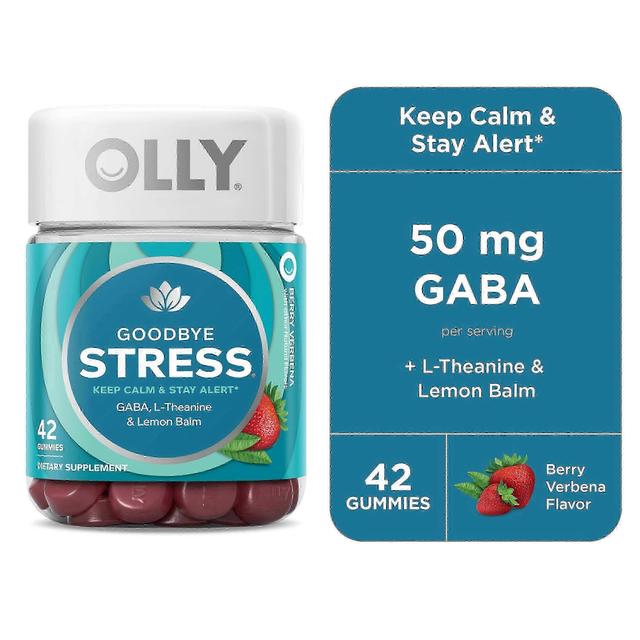 Olly goodbye stress gummy, berry flavor, 42 ea on Productcaster.