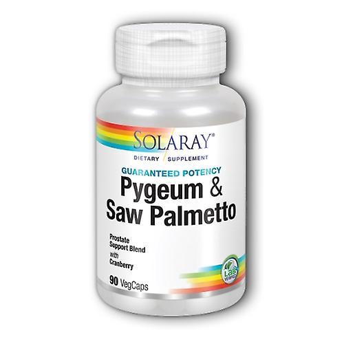 Solaray Pygeum & Saw Palmetto, 90 Caps (Pack of 2) on Productcaster.