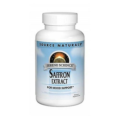 Source Naturals Fonte Naturals Sereno Ciência Extrato de Açafrão, 15mg 30 Abas (Pacote de 3) on Productcaster.